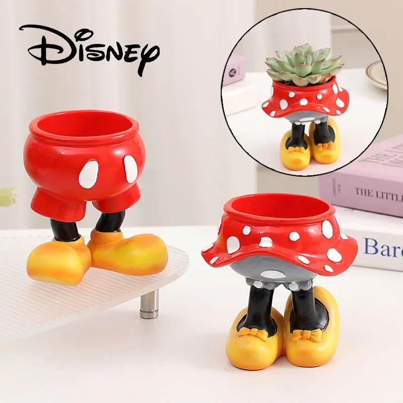 Home Decor Disney - 디즈니 미키 미니 화분, 만화 미니