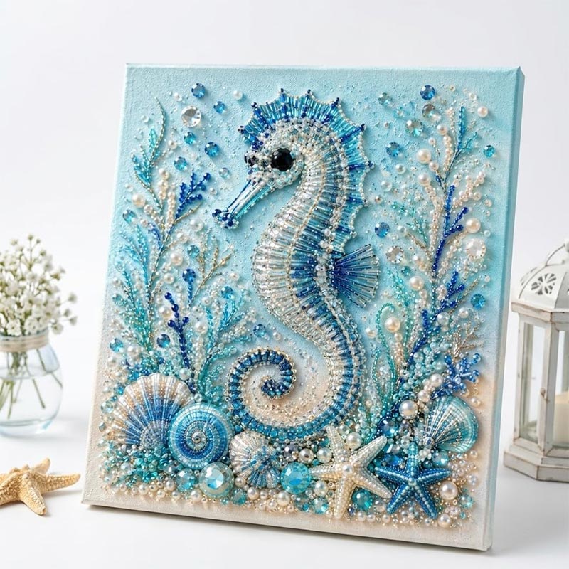 Home Decor Nautical - 바다 테마 진주 아트 DIY 키트