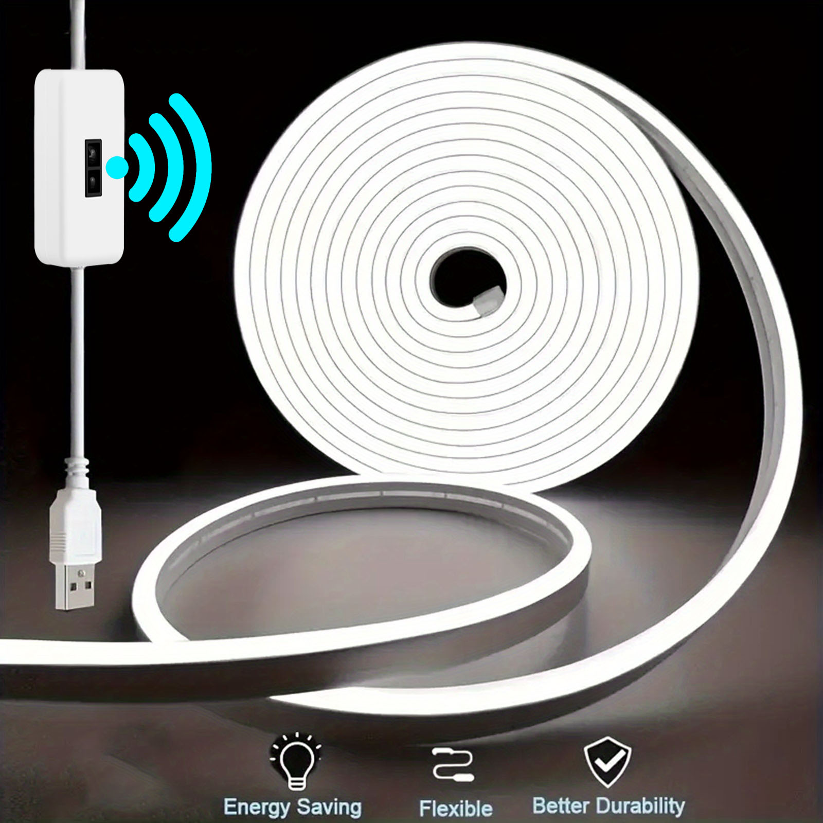 Rope Light Decoration - 모션 센서 네온 LED 라이트 스트립