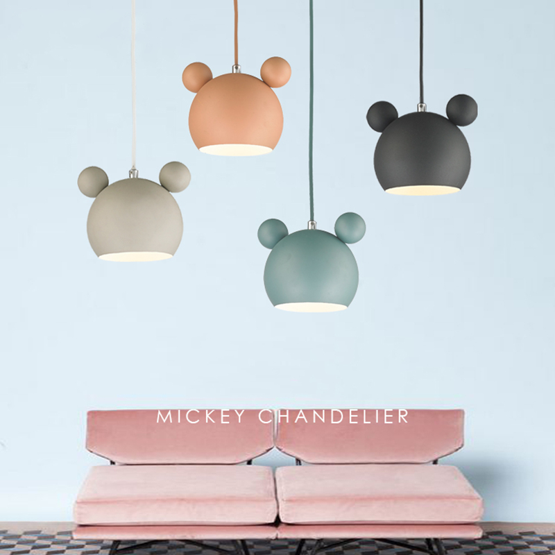 Home Decor Disney - 현대 미키 펜던트 조명 다이닝 룸을위한