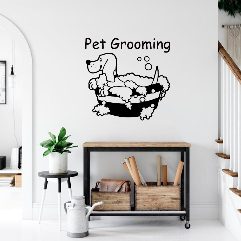 Home Decor Wall Stickers - 1PC 새로운 애완 동물 미용 맞춤형