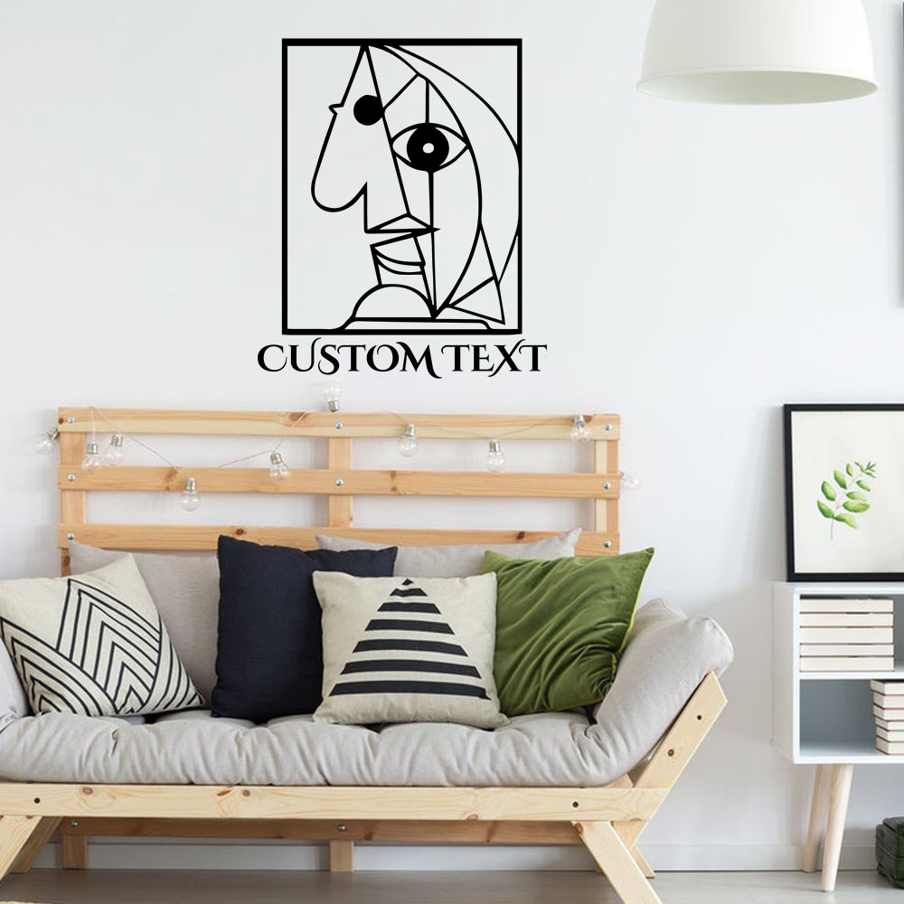 Home Decor Wall Stickers - 1PC 크리 에이 티브 추상 학교