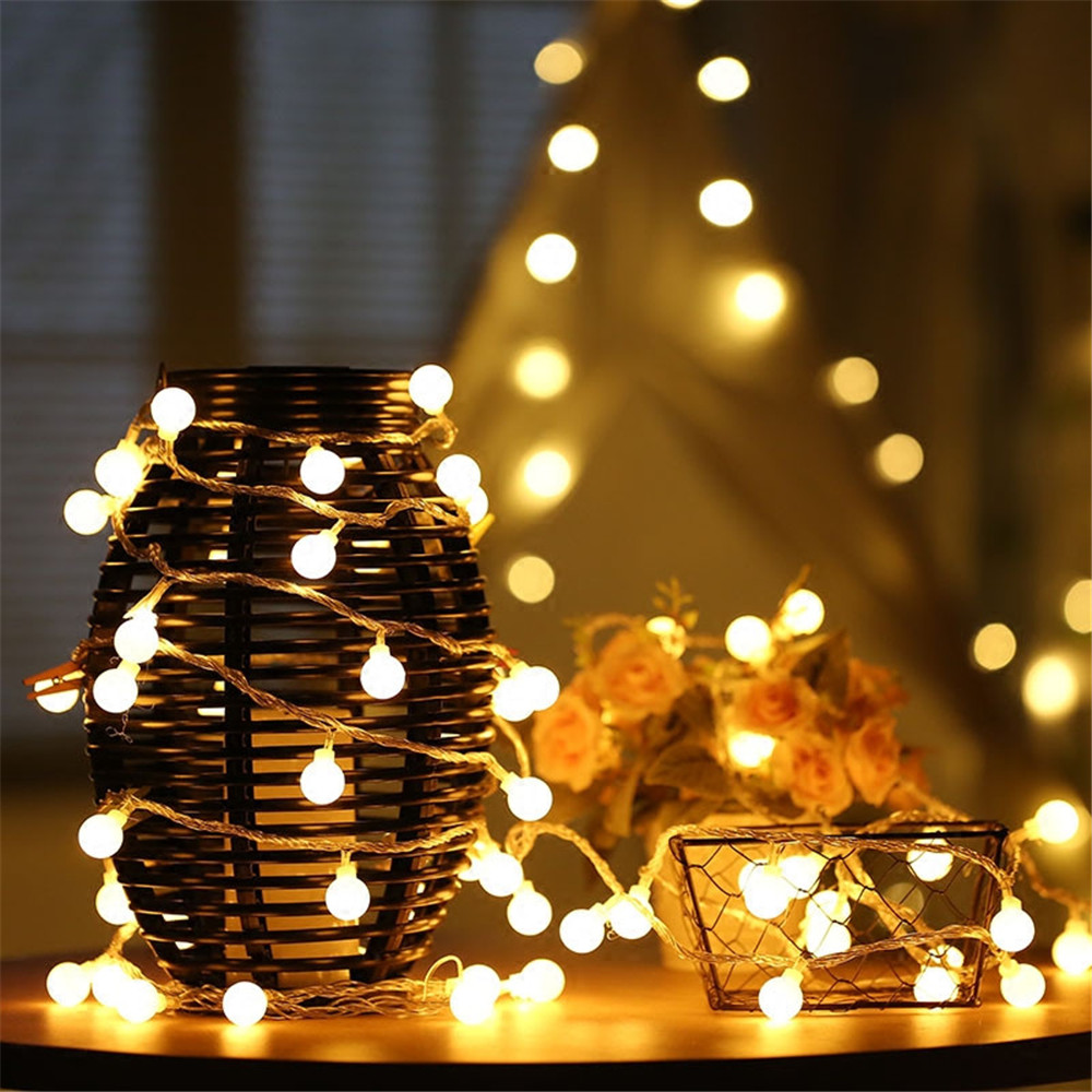 3-10M 태양광/USB/배터리 스트링 조명, 요정 글 - Home Decor Com 리뷰 및 가격