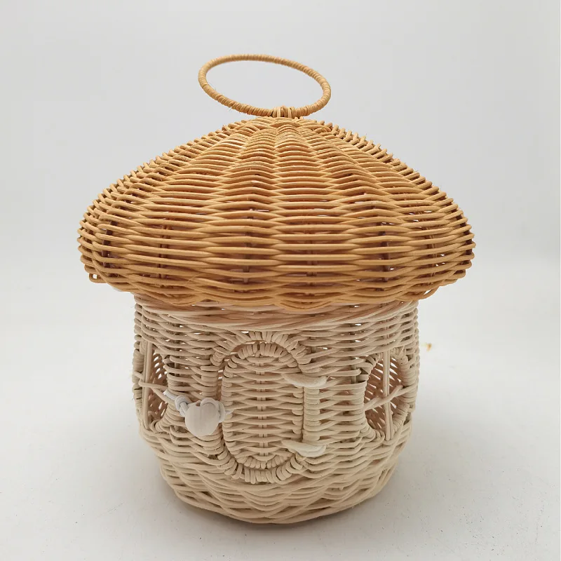 야외 피크닉 바구니 버섯 보관 가방 등나무 짠 바구니  - Rattan Plant Basket 리뷰 및 가격