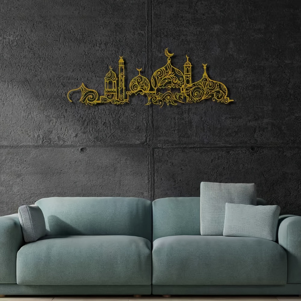 CIFBUY 철제 벽 장식 이슬람 사원 꽃무늬 금속 홈 - Home Decor In 리뷰 및 가격