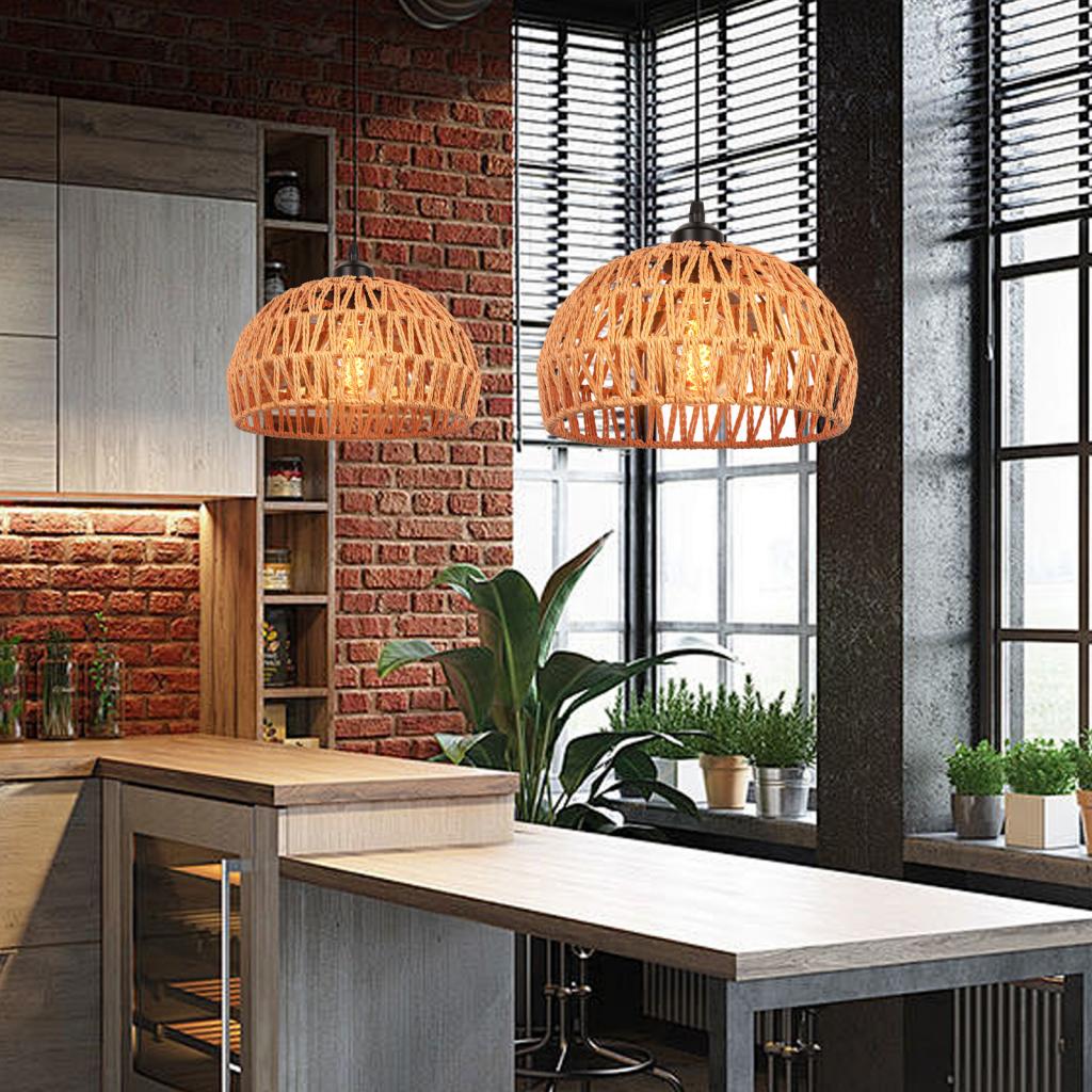 보헤미안 라탄 펜던트 조명 빈티지 인더스트리얼 수공예  - Rattan Plant Basket 리뷰 및 가격