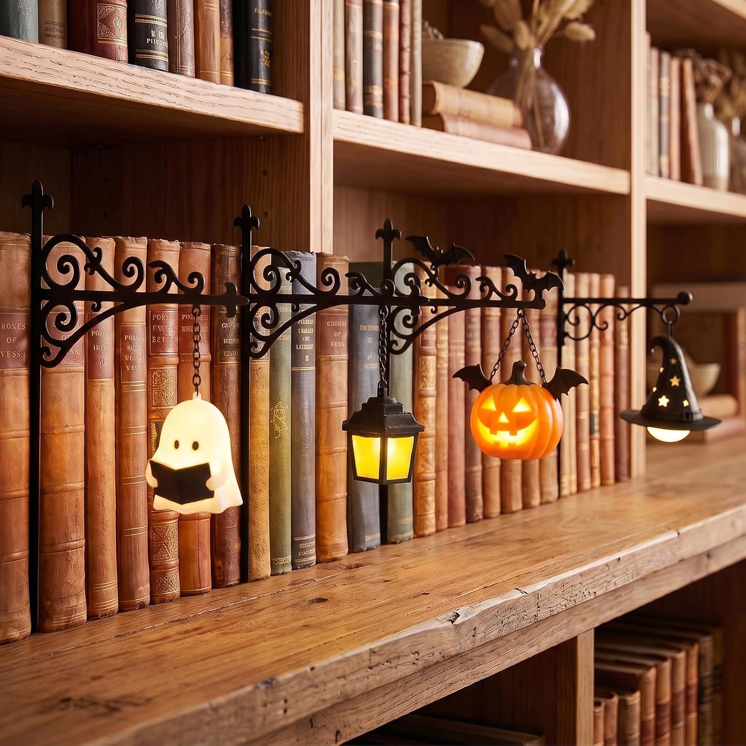 라이브러리 랜턴-장식용 책장 조명 독서 공간 LED 무 - Home Decor Com 리뷰 및 가격