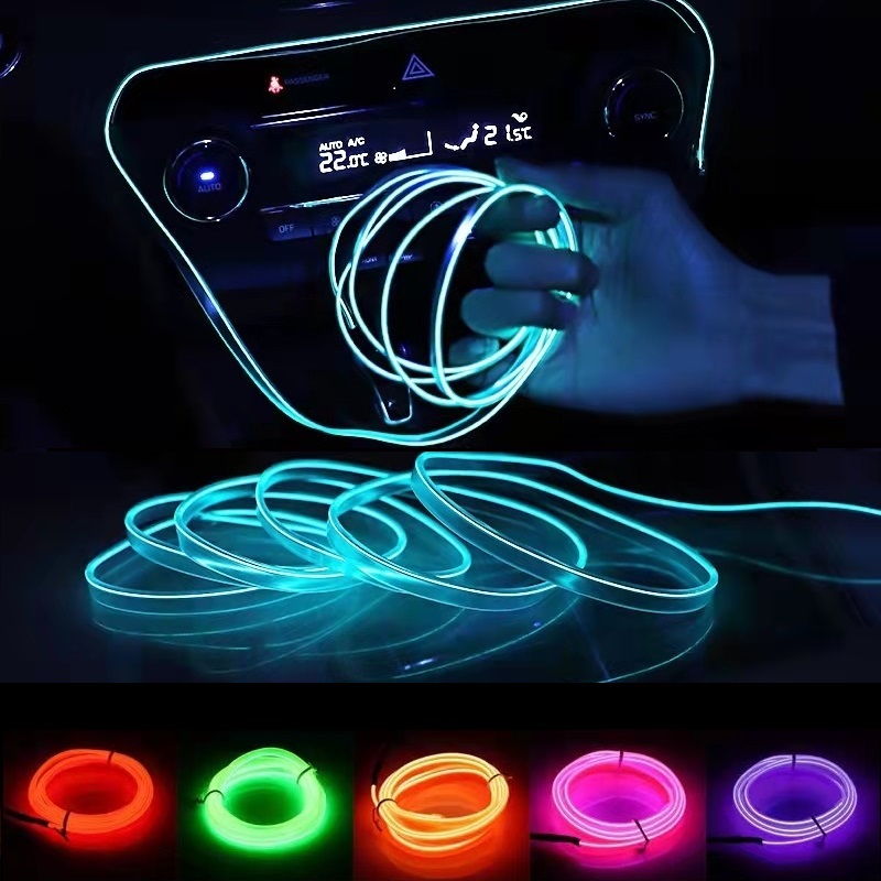10m/3m/5m 네온 LED 자동차 실내 조명 스트립 - Rope Light Decoration 리뷰 및 가격