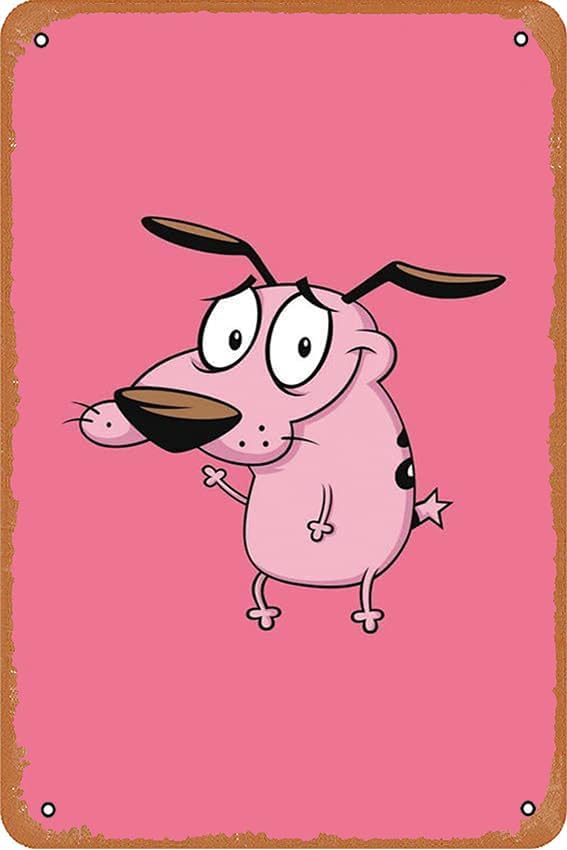 Courage The Cowardly Dog 2160× - Home Decor Wallpaper 리뷰 및 가격