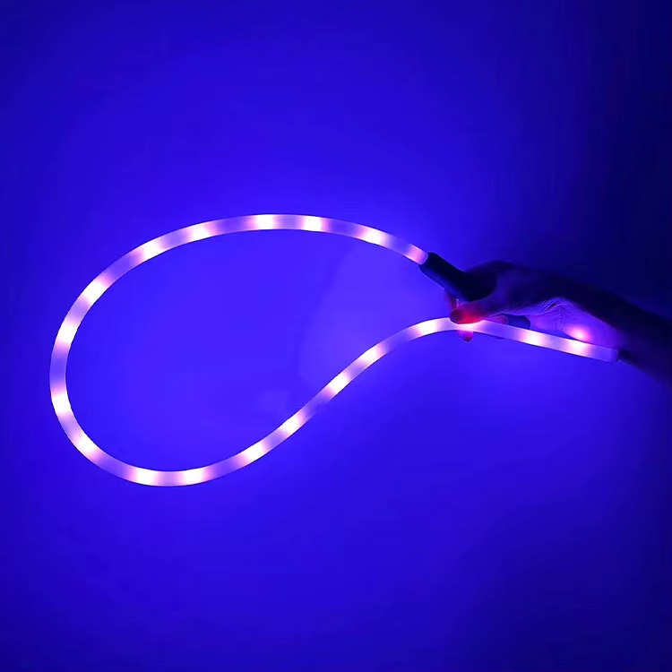 10가지 색상 35가지 효과 모드 픽셀 댄싱 휩 USB - Rope Light Decoration 리뷰 및 가격