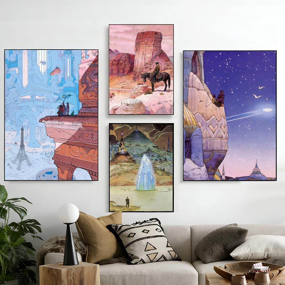 프레임리스 포스터 홈 셀프 방수 벽 스티커, 거실, 침 - Home Decor Wallpaper 리뷰 및 가격