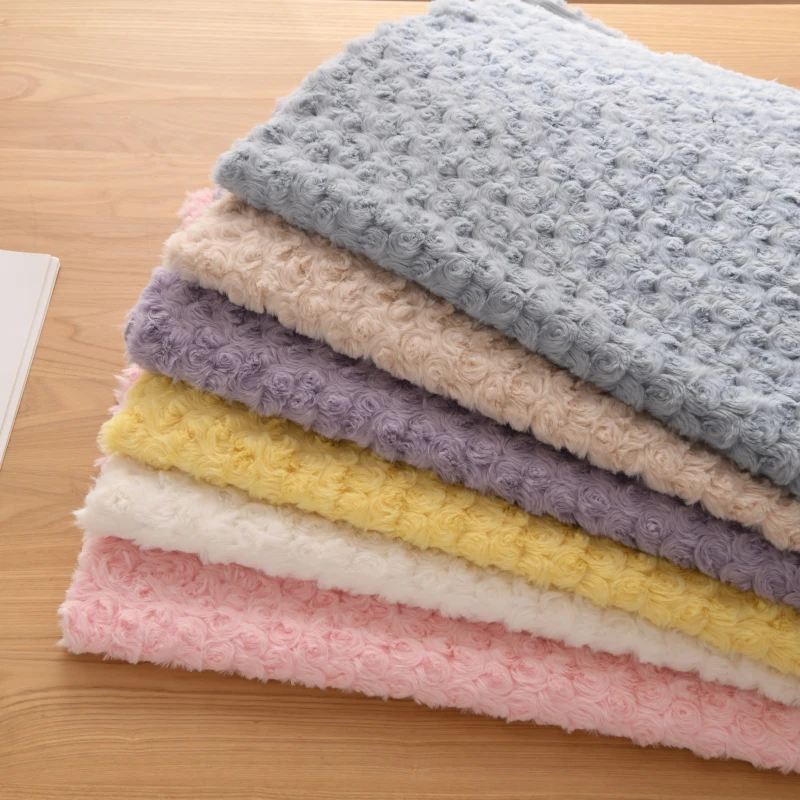 모조 토끼털 원단 장미 무늬 벨벳 브러시드 플러시 원단 - Home Decor Fabric 리뷰 및 가격