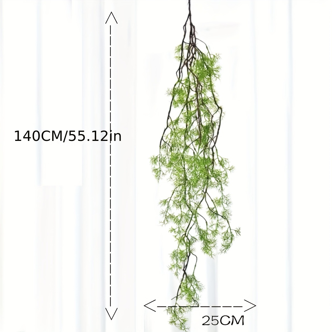 1개, 140cm 인공 덩굴식물, 벤딩 가능한 녹색 라 - Rattan Plant Basket 리뷰 및 가격