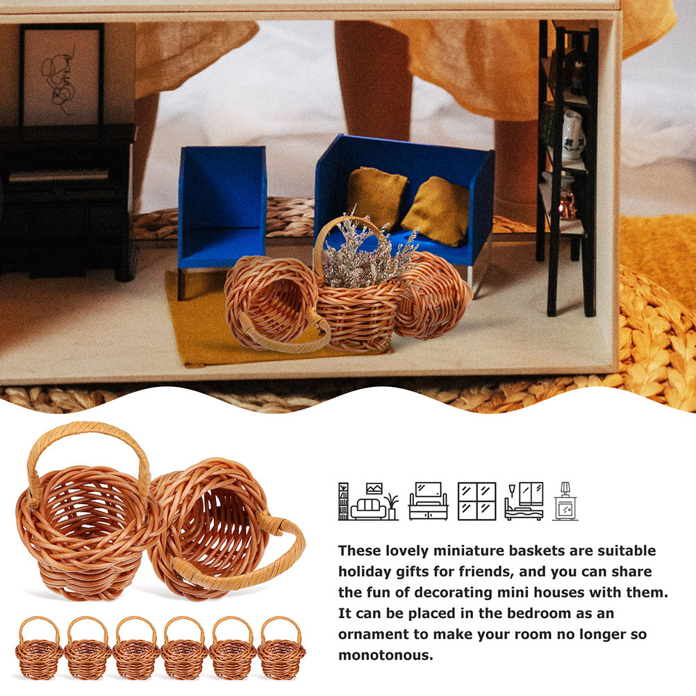 12개 미니어처 인형집 장식품 할로윈 크리스마스 새해  - Home Decor Event 리뷰 및 가격