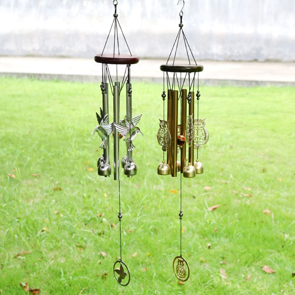 DIY 바람 종소리 야외 올빼미 벌새 걸이식 장식, 홈 - Home Decor In 리뷰 및 가격