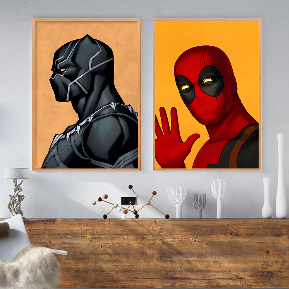 디즈니 마블 영화 슈퍼 히어로 벽 아트 포스터 스파이더 - Home Decor Disney 리뷰 및 가격