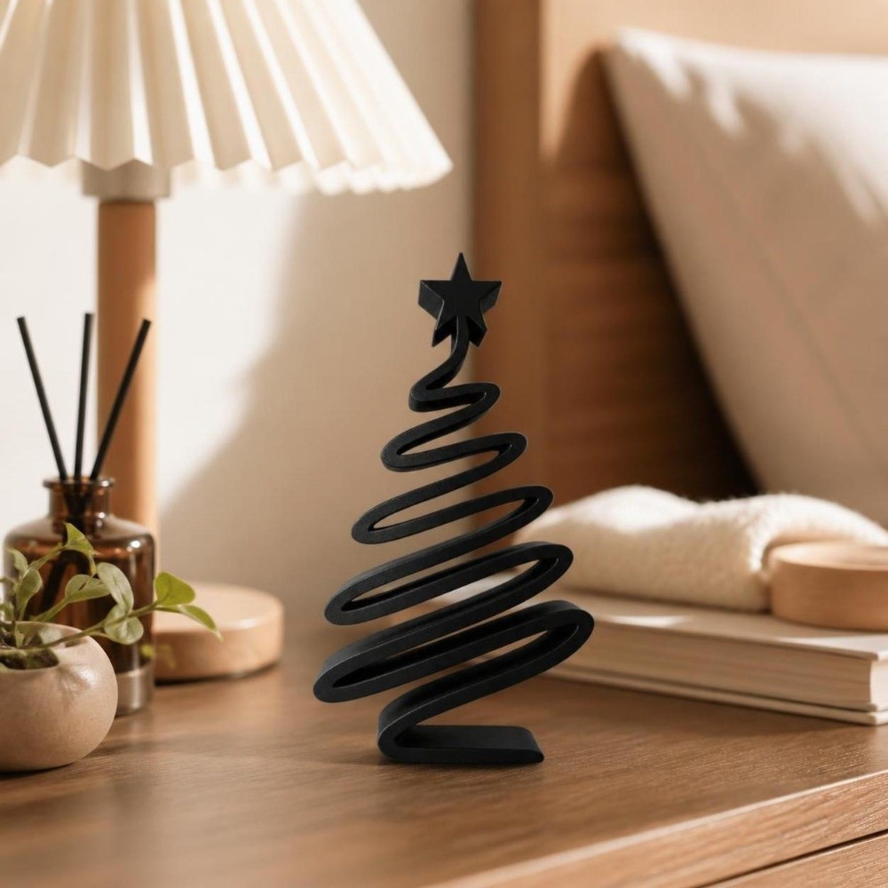 3D 프린팅 크리스마스 장식품 나선형 디자인 예술적인  - Home Xmas Decor Ideas 리뷰 및 가격