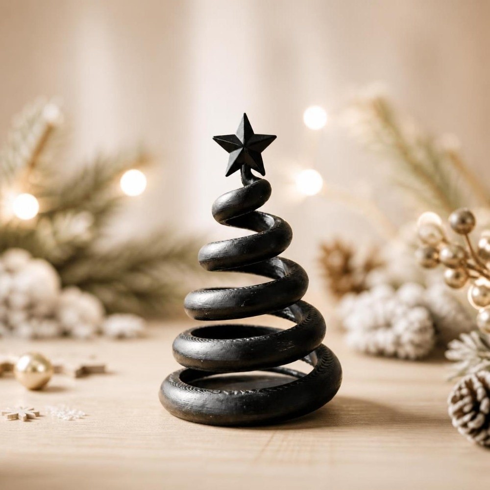 3D 프린팅 크리스마스 장식품 나선형 디자인 예술적인  - Home Xmas Decor Ideas 리뷰 및 가격