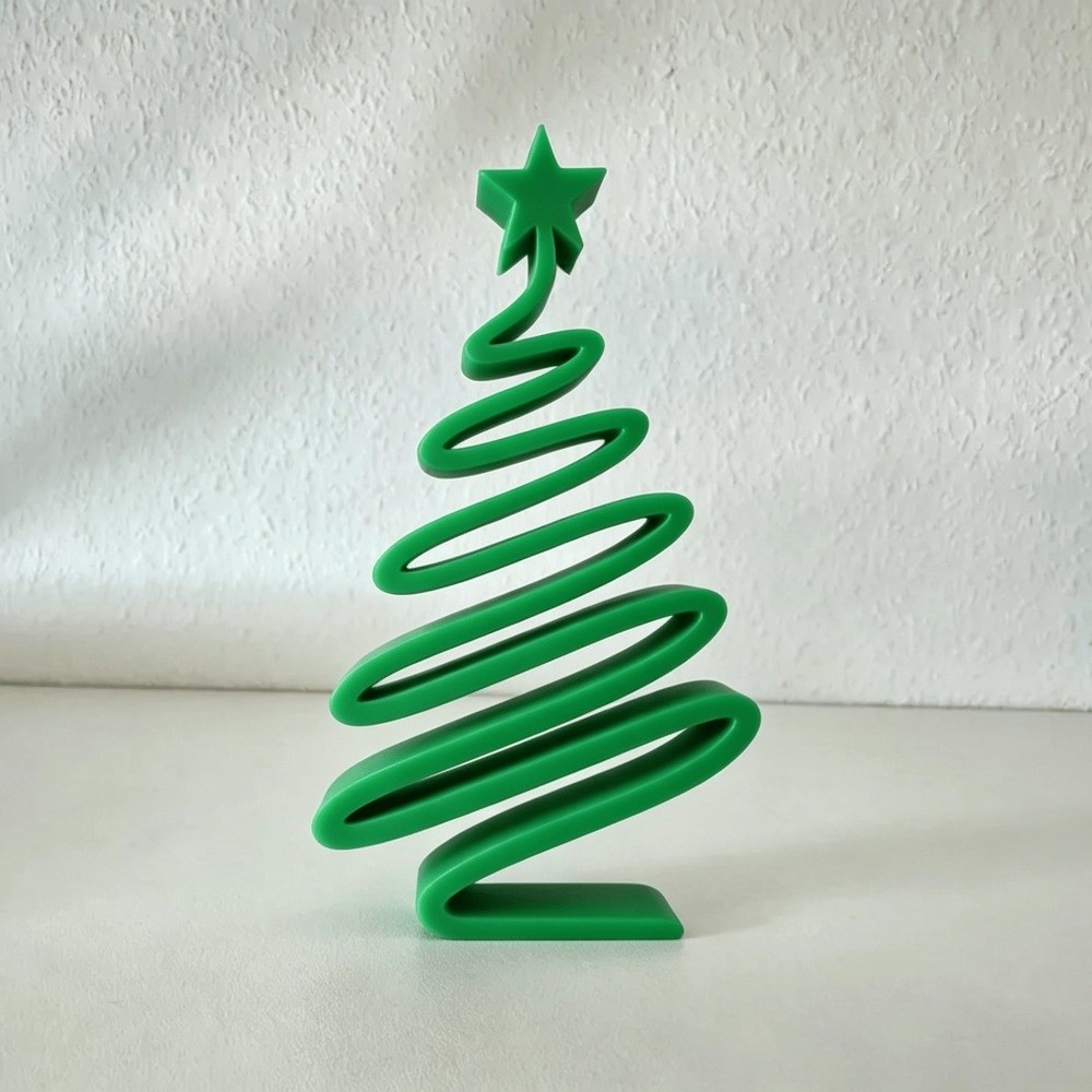 3D 프린팅 크리스마스 장식품 나선형 디자인 예술적인  - Home Xmas Decor Ideas 리뷰 및 가격
