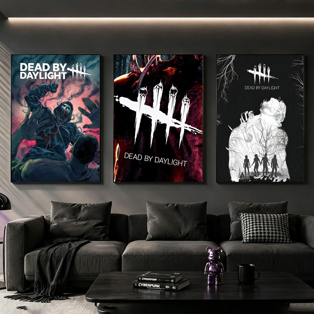 데드 바이 데이라이트 포스터 HD 인쇄 사이버펑크 스타 - Home Decor Living Room Ideas 리뷰 및 가격